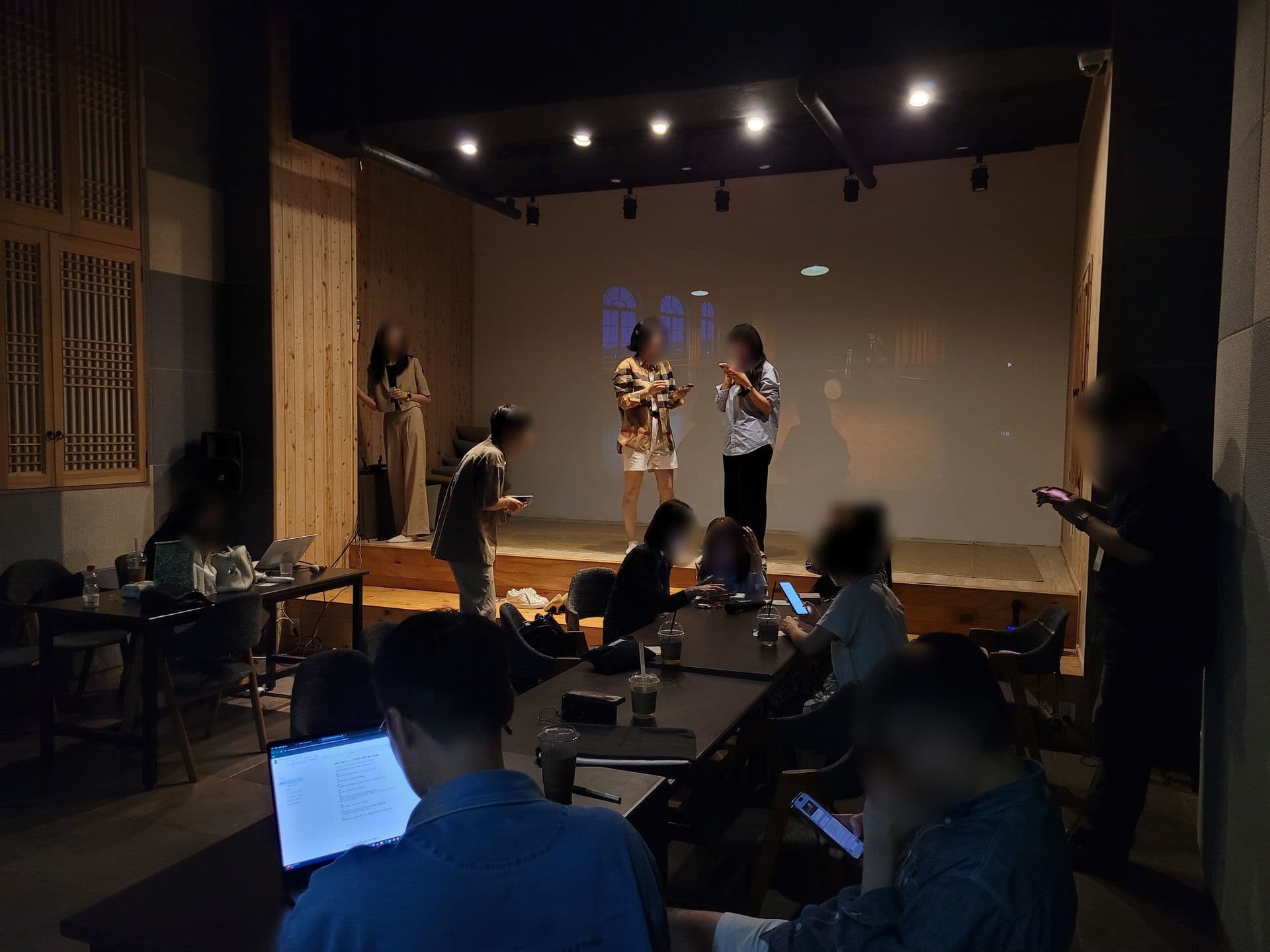 온드라마 교육 현장