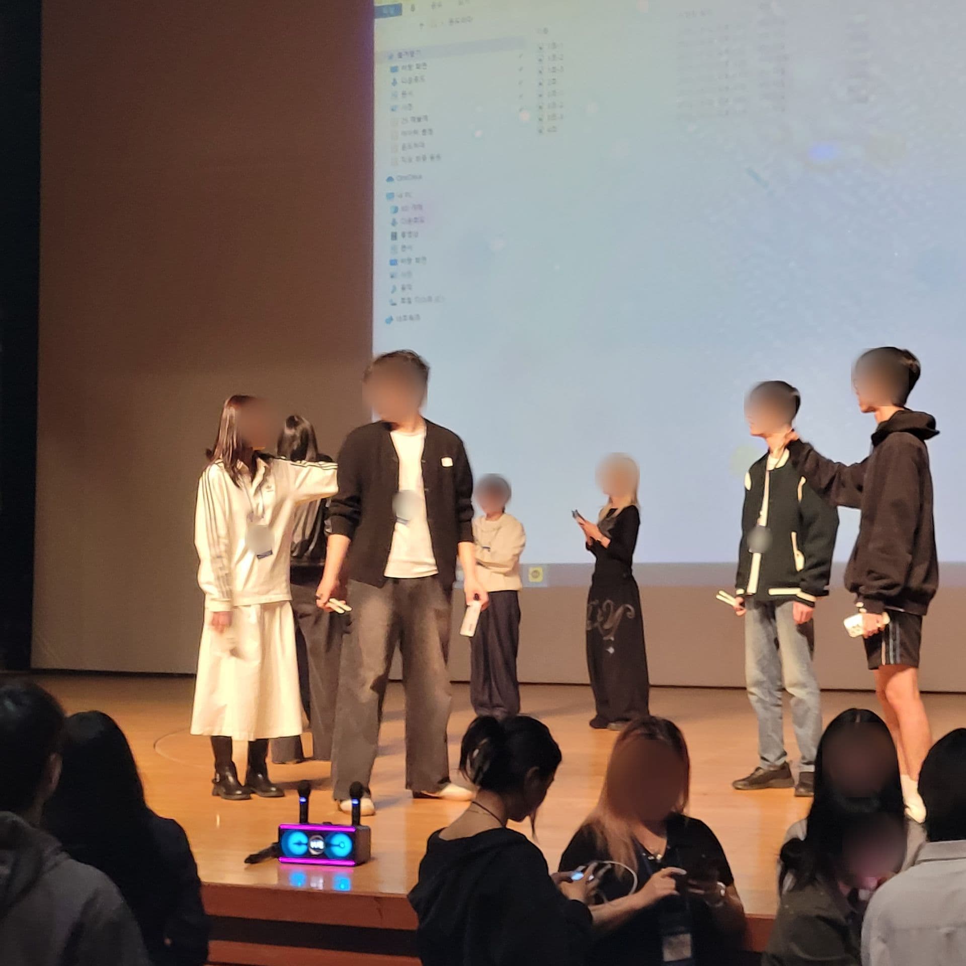 온드라마 교육 현장